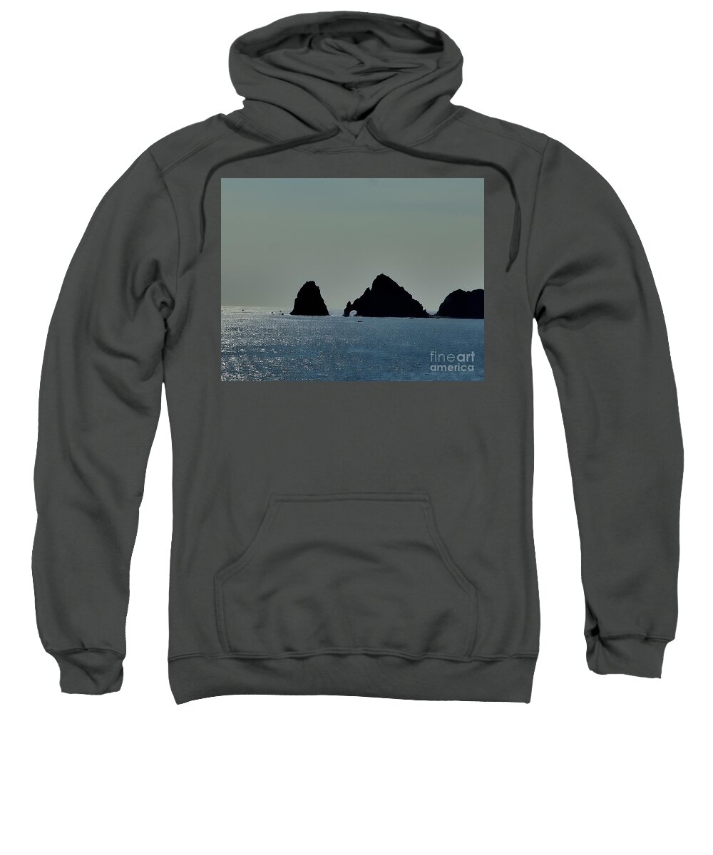 Arch Sweatshirt featuring the photograph Cabo Arch 478 by David Ragland