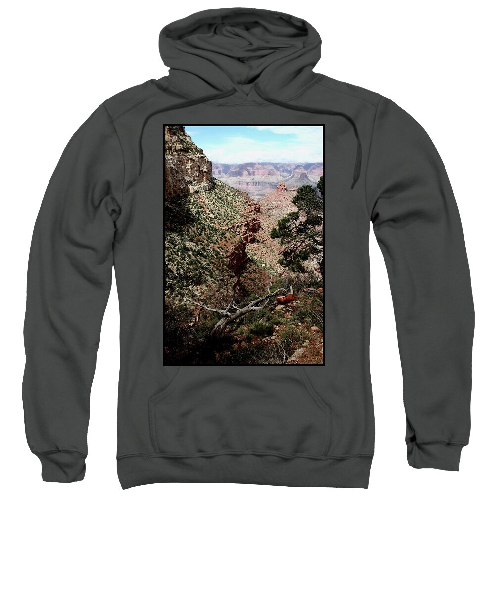 Landscape Sweatshirt featuring the photograph Canyon by WonderlustPictures By Tommaso Boddi