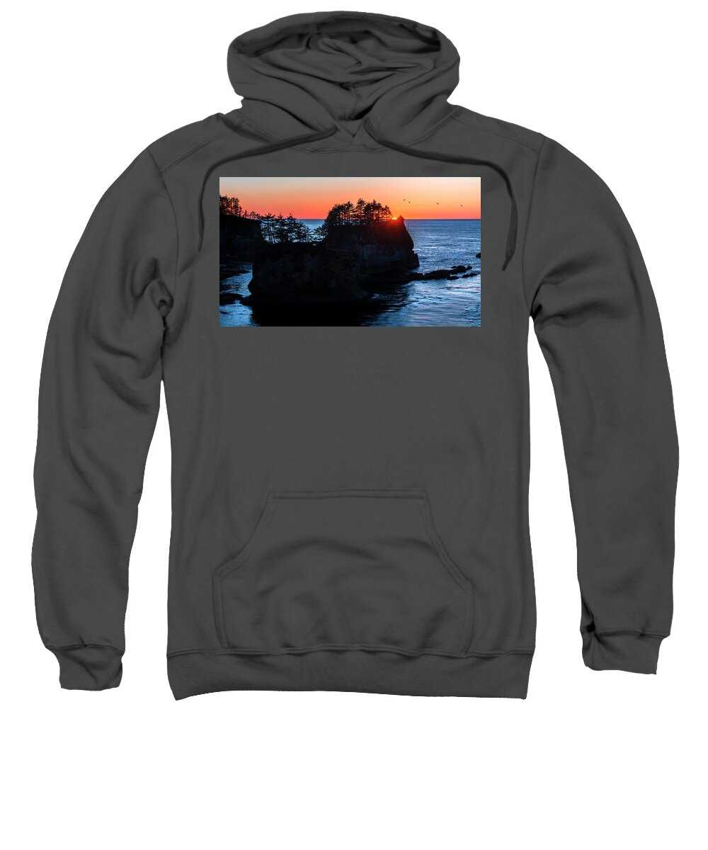 Cape Flattery Sweatshirt featuring the photograph Cape Flattery by John Poon