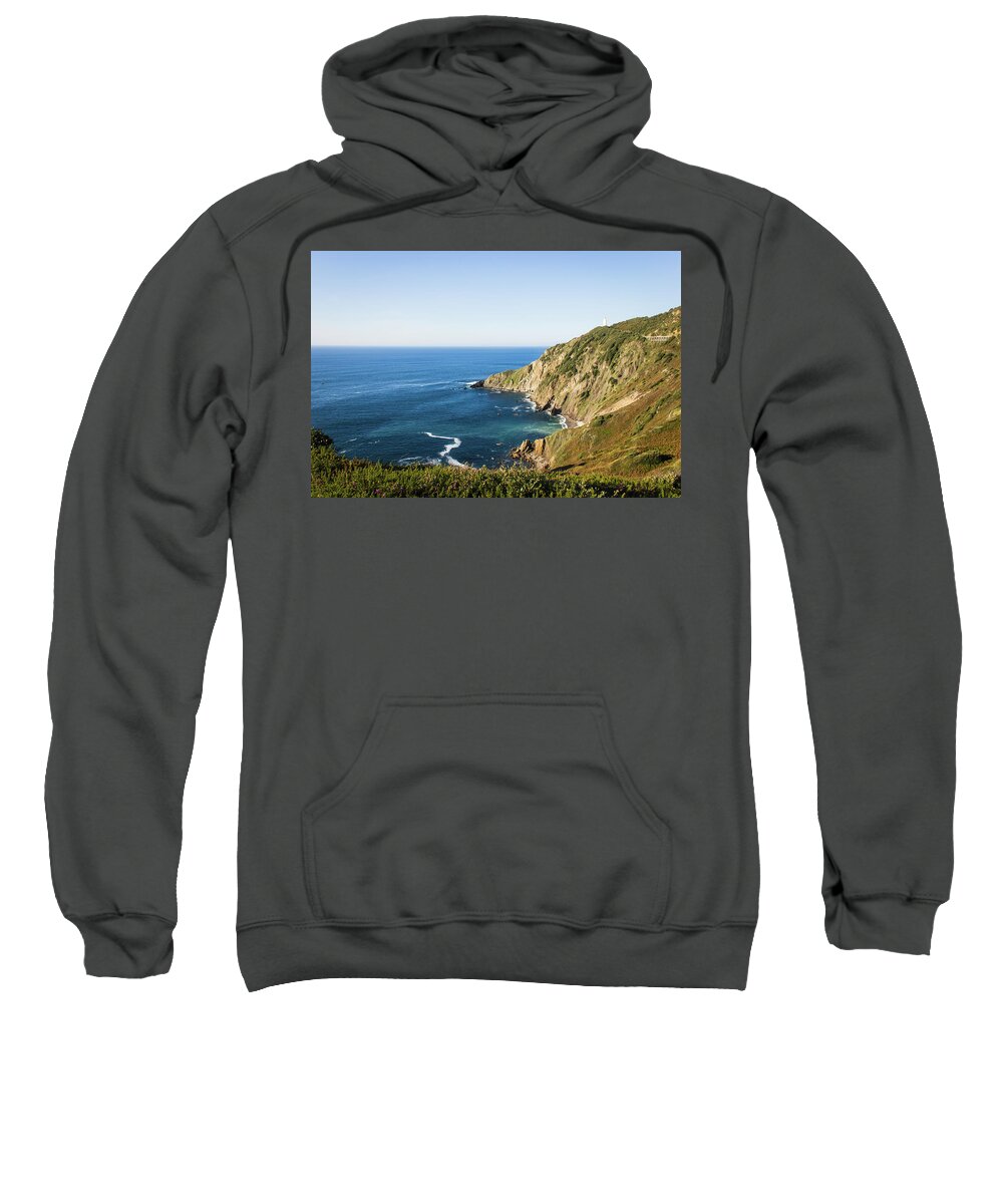 Villano Sweatshirt featuring the photograph Cape Villano by Josu Ozkaritz