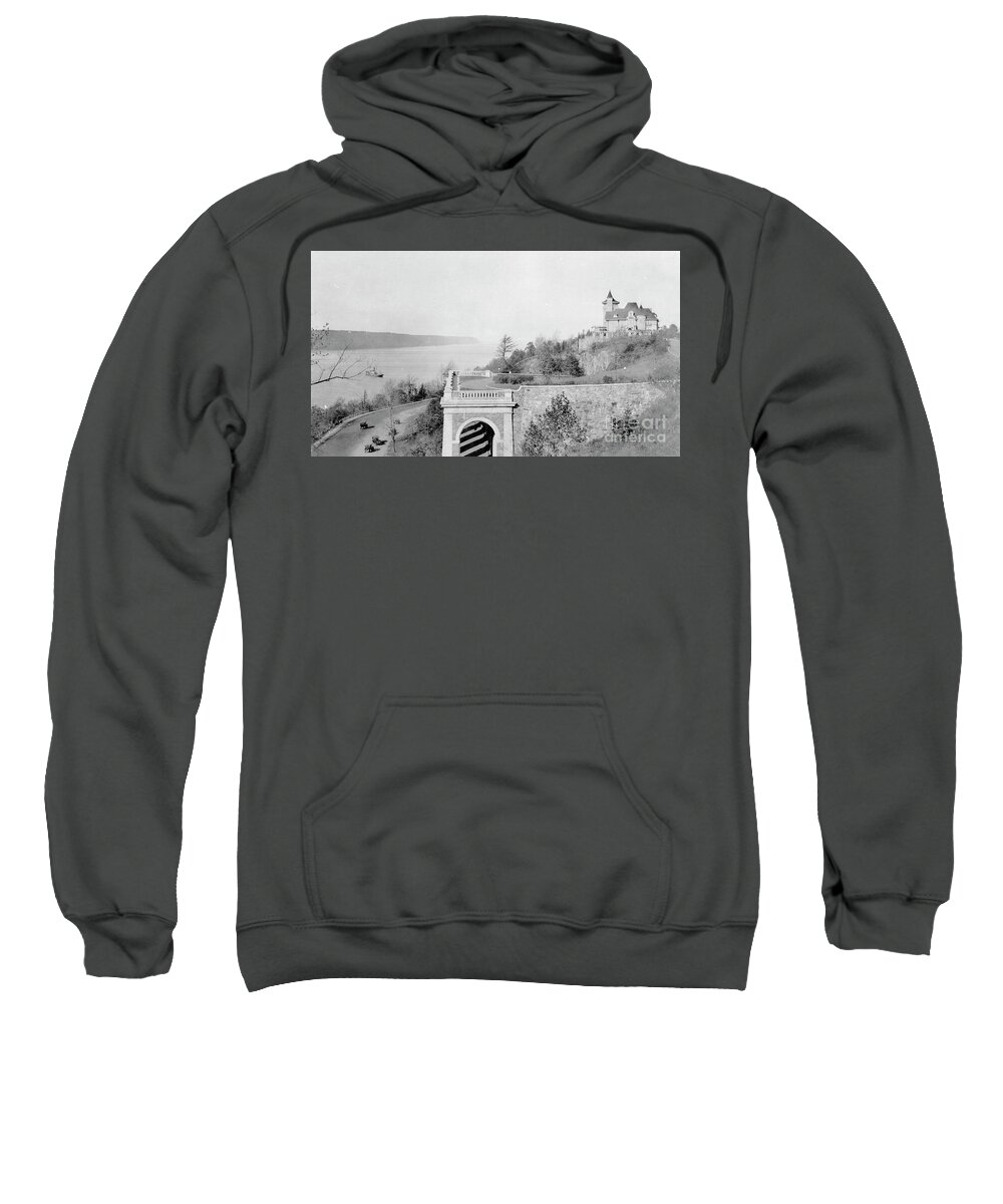 Ckg Billings Sweatshirt featuring the photograph CKG Billings Mansion by Cole Thompson