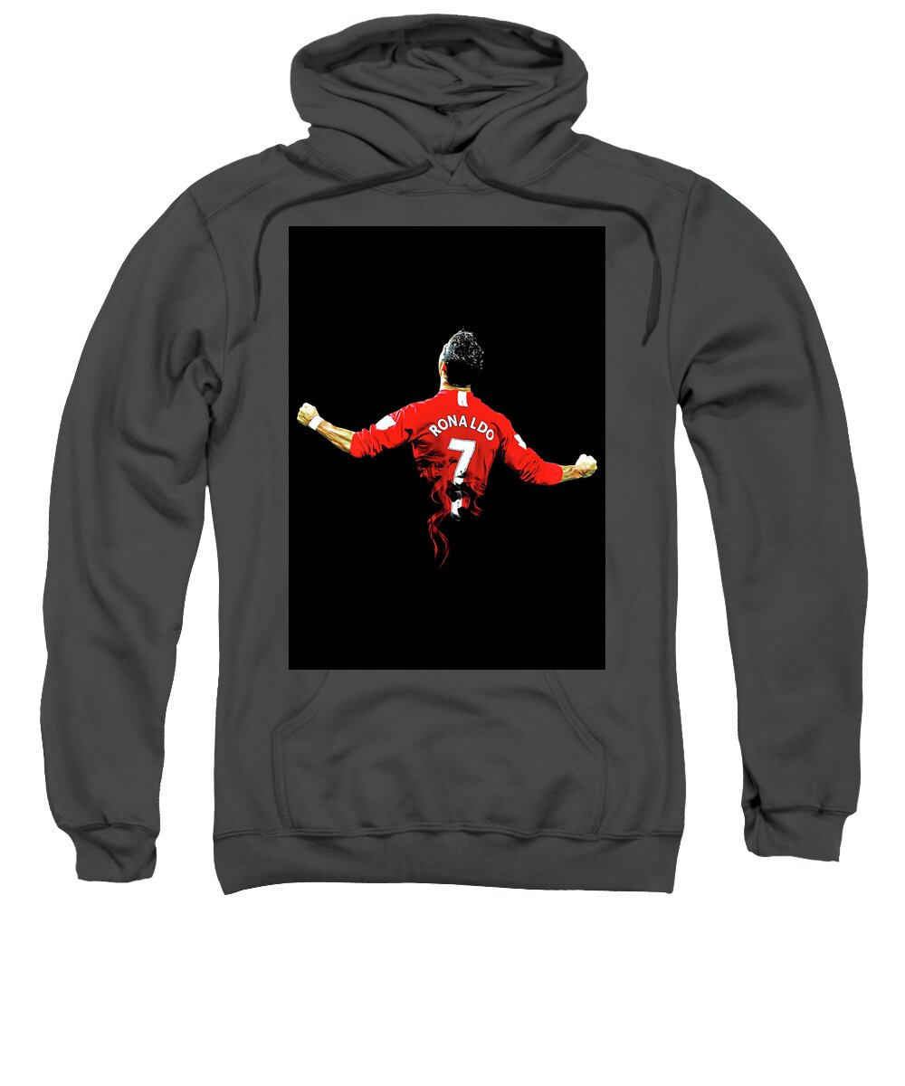 Cristiano Ronaldo Art Hoodie Soccer Futbol Sweater