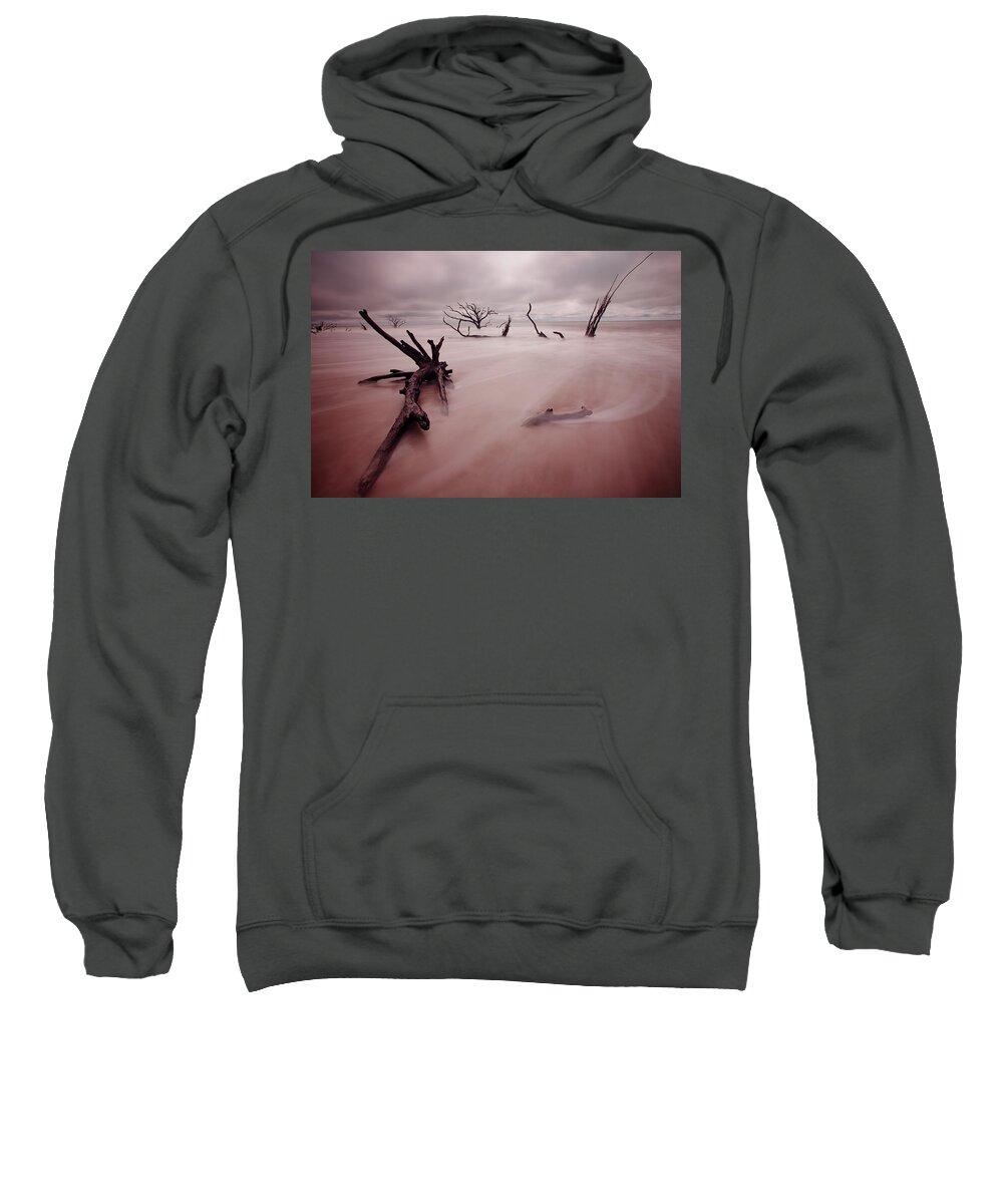 Waves Sweatshirt featuring the photograph Something of Time by Doug McPherson