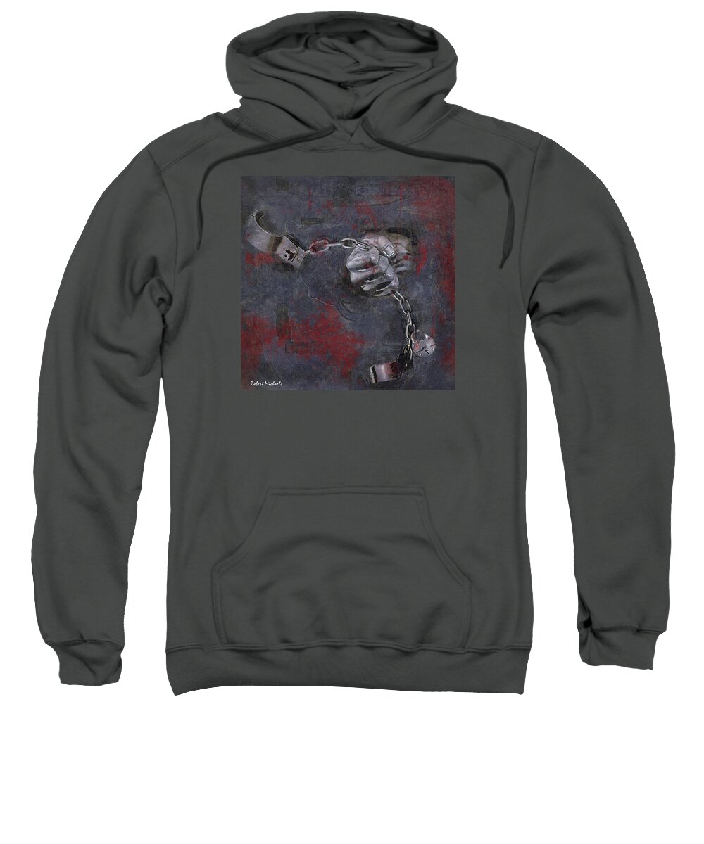 Pandemic Sweatshirt featuring the photograph Easing Restrictions and Reopening by Robert Michaels