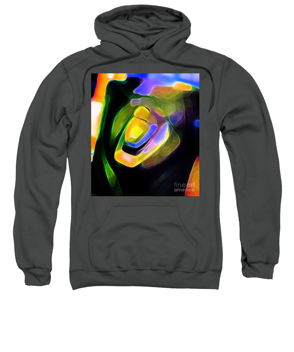 Euphoria Sweatshirt featuring the digital art Euphoria 4 by Aldane Wynter