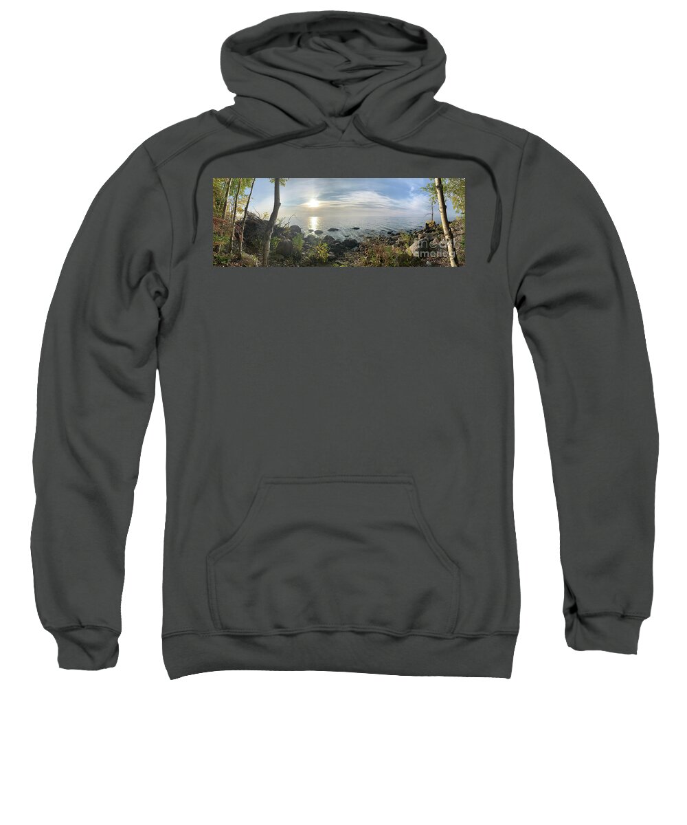 Canada Sweatshirt featuring the photograph Fall Equinox by Mary Mikawoz