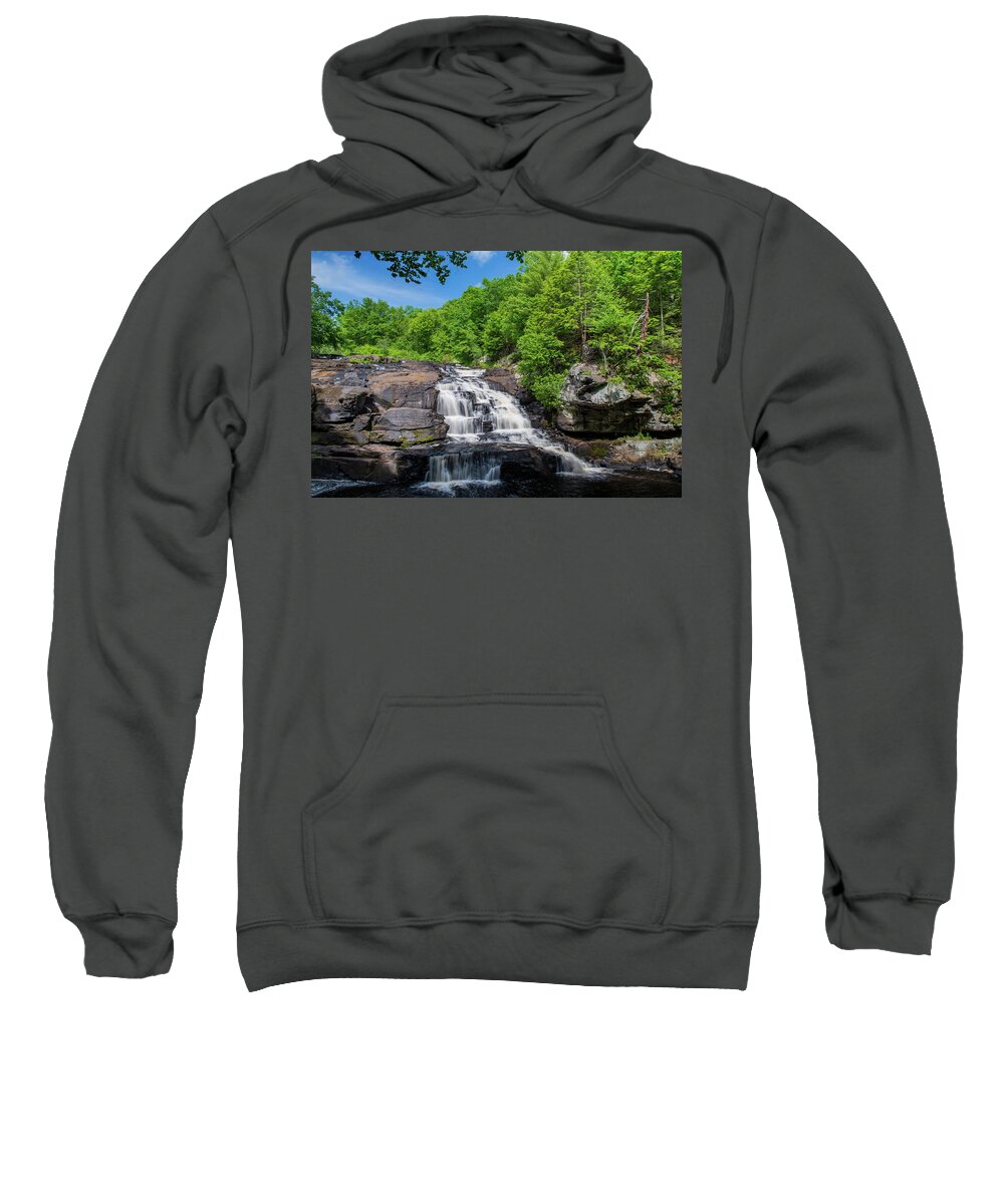 Shohola Sweatshirt featuring the photograph Falls on a Summer Day by Rose Guinther