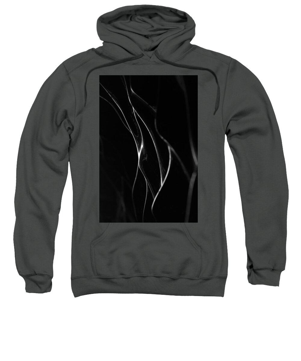 Abstract Sweatshirt featuring the photograph Figure Study Frozen by Alex Lapidus