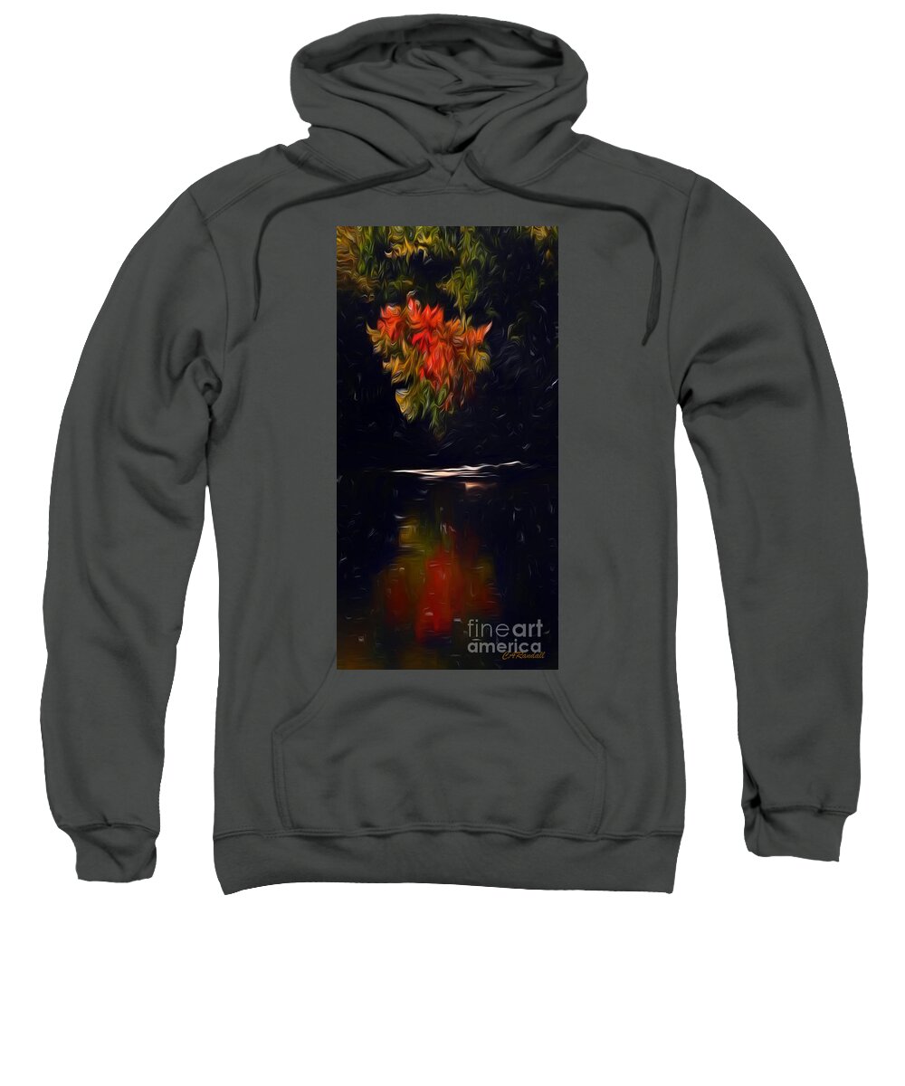 Water Sweatshirt featuring the photograph Fire and Water by Carol Randall
