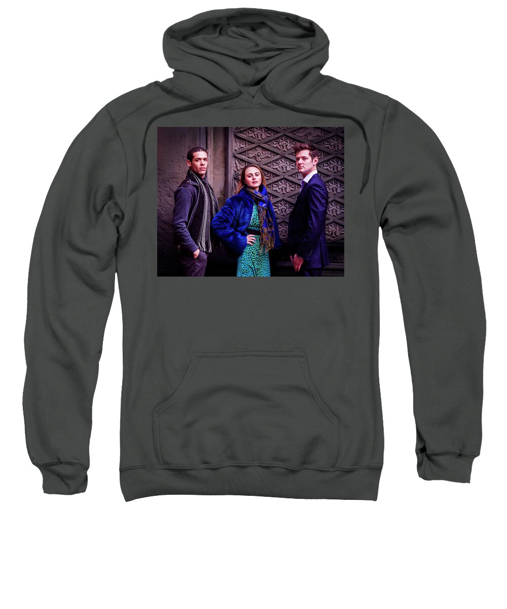 Young Sweatshirt featuring the photograph Friends by Alexander Image