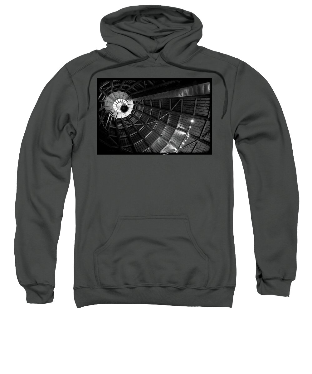 Glassblowing Sweatshirt featuring the photograph Glassblowing Museum Tacoma by Mike Bergen