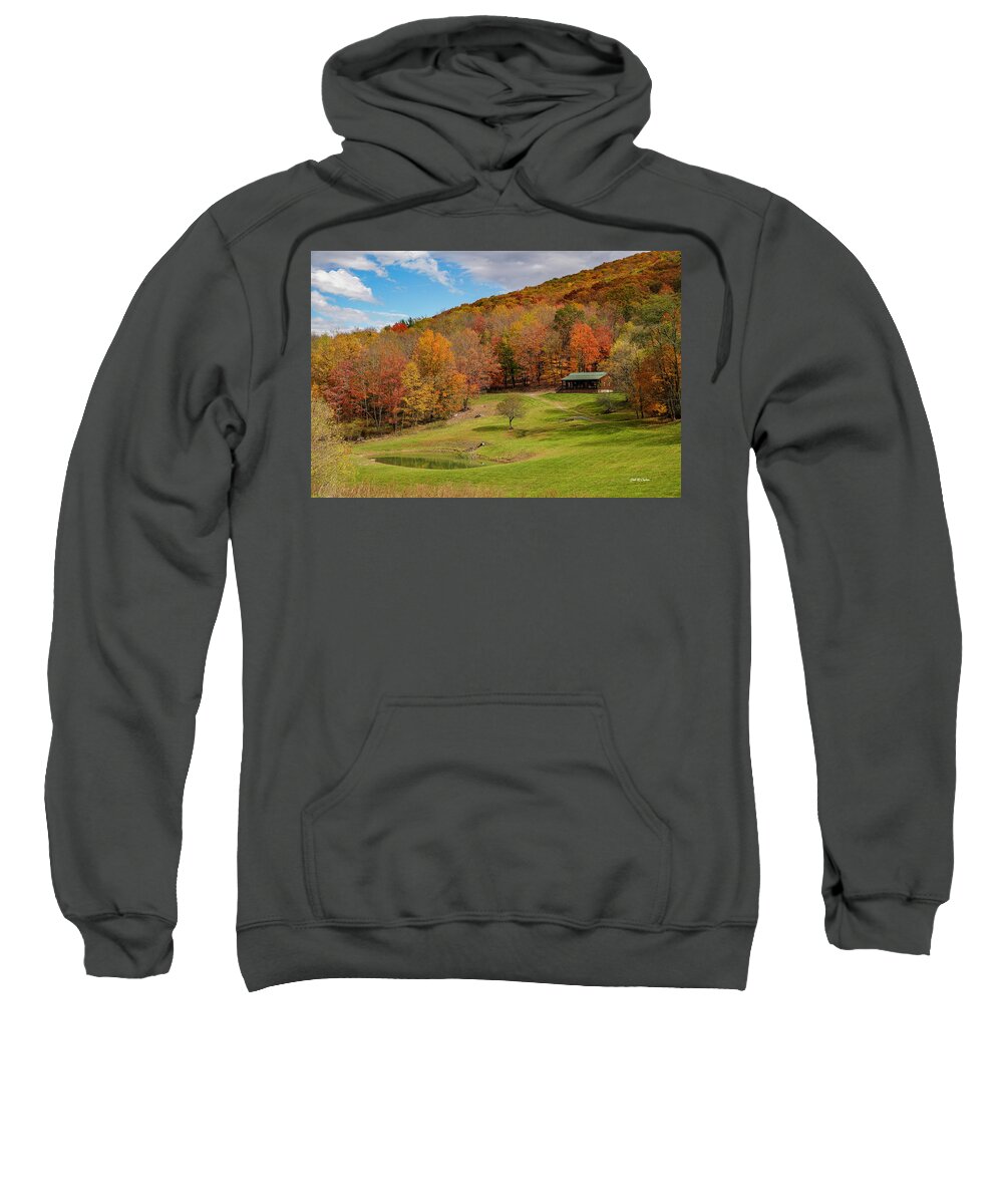 Autumn Sweatshirt featuring the photograph Highland County Autumn by Dale R Carlson