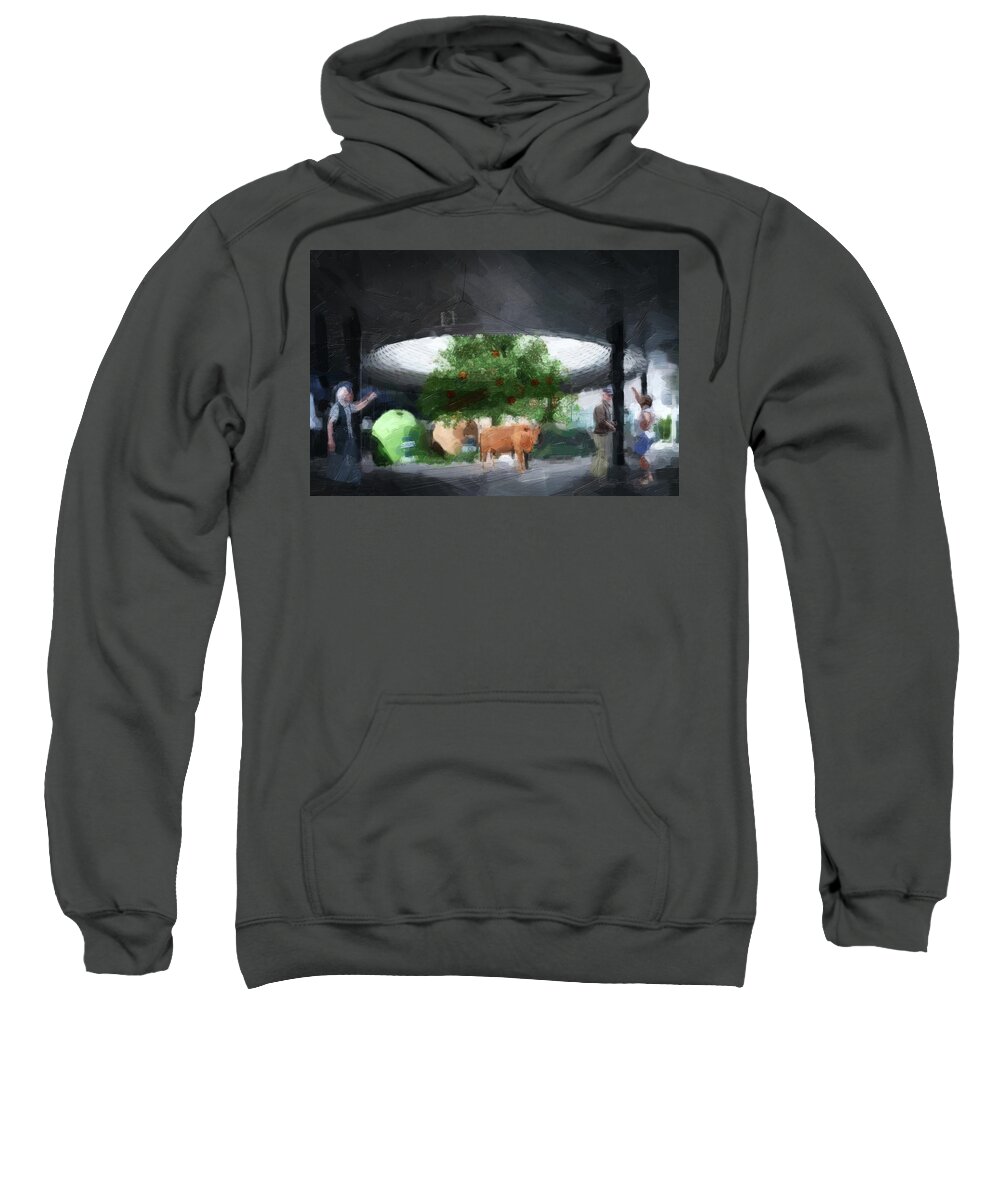 Abstract Sweatshirt featuring the photograph If I Only Knew What I Now Know by Rabiri Us