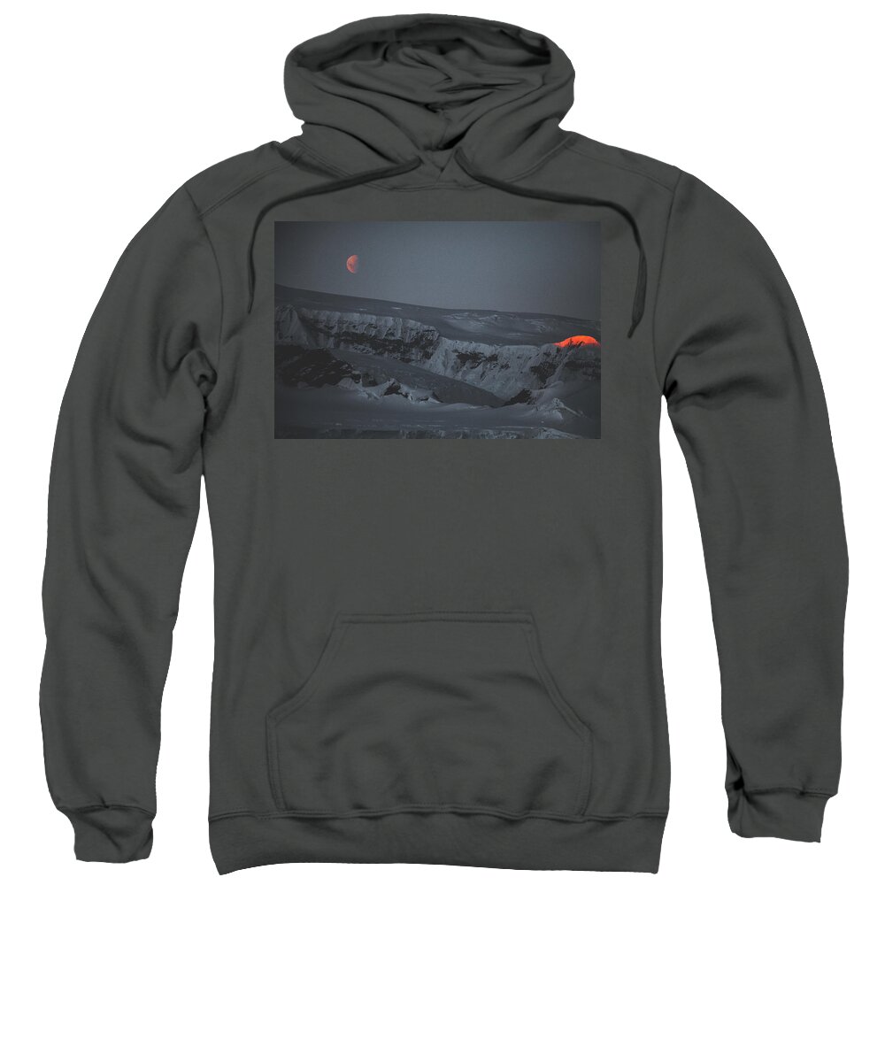 03feb20 Sweatshirt featuring the photograph Illumination over LeMaire Channel at Sunset by Jeff at JSJ Photography