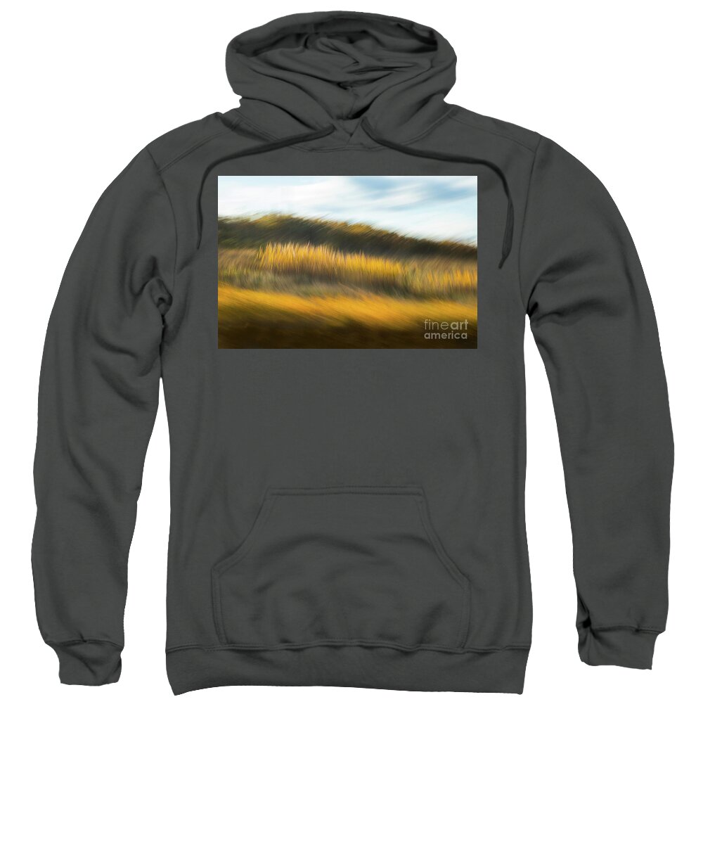 Abstracts Sweatshirt featuring the photograph In Fields of Gold by Marilyn Cornwell