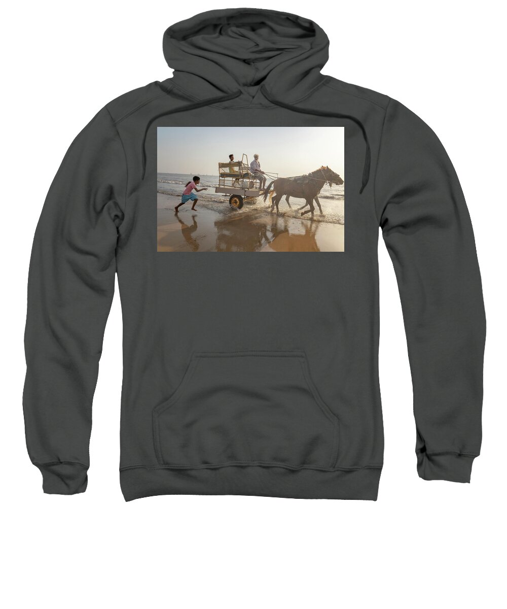 Photography Sweatshirt featuring the photograph In Pursuit by Craig Boehman
