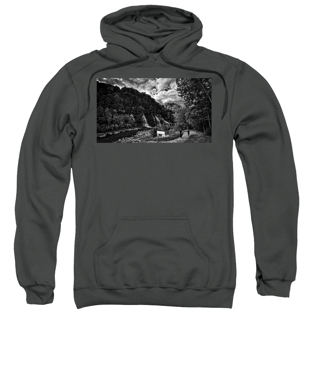 Falls Sweatshirt featuring the photograph Into the Gorge by George Taylor