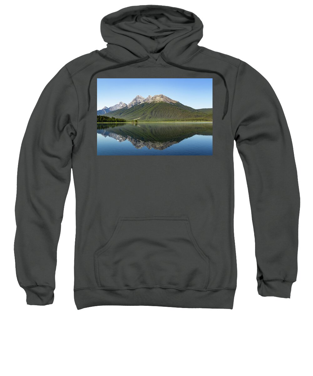 Canadian Rocky Mountains Sweatshirt featuring the photograph Kananaskis Country by Cindy Robinson
