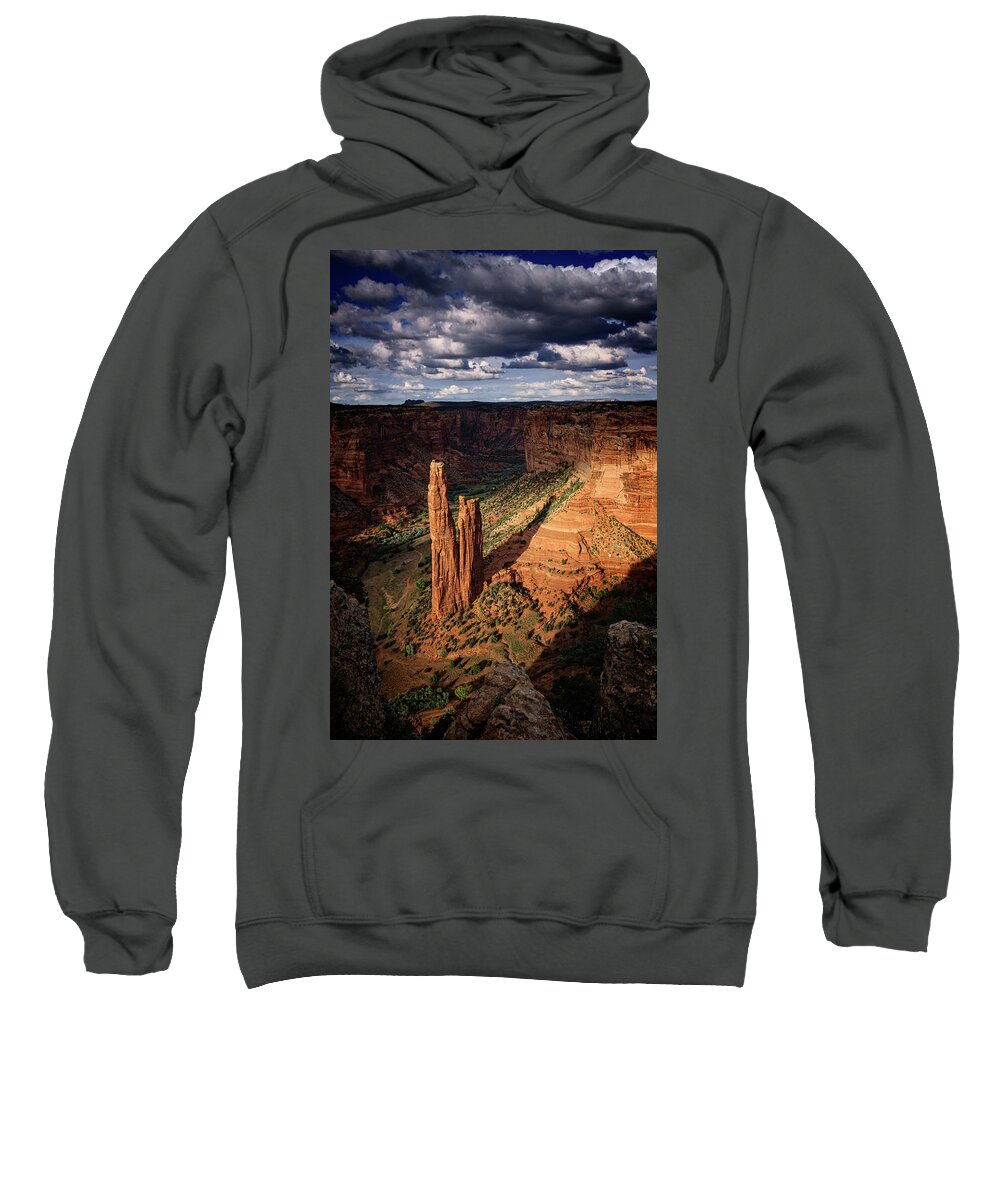 Ancestral Puebloeans Sweatshirt featuring the photograph Light Painting by Jack and Darnell Est
