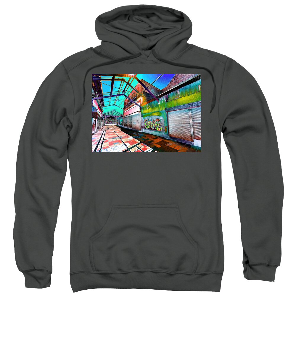 Love Sweatshirt featuring the photograph Love In An Urban Wilderness 2 by Justin Farrimond
