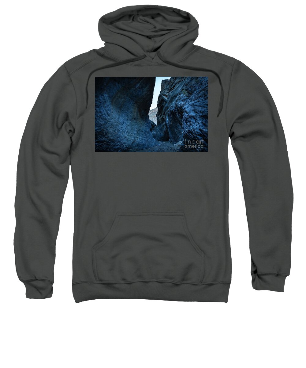 Death Valley Sweatshirt featuring the photograph Marble Canyon by Erin Marie Davis