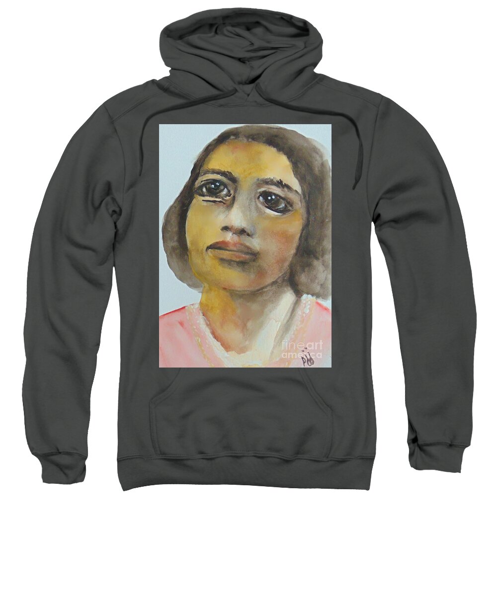 Marian Anderson Sweatshirt featuring the painting Marian Anderson by Saundra Johnson
