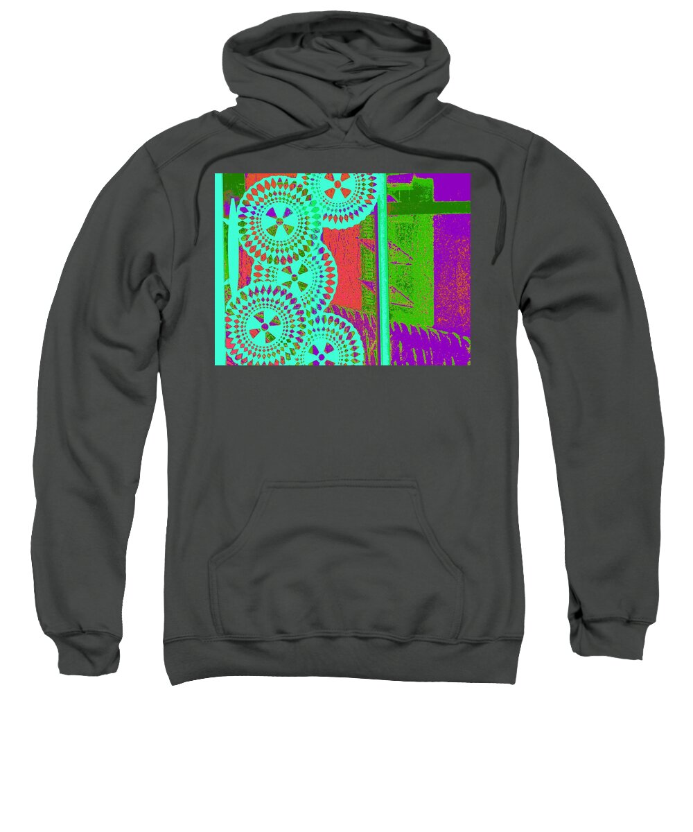Abstract Sweatshirt featuring the digital art Memory of My Brother by T Oliver