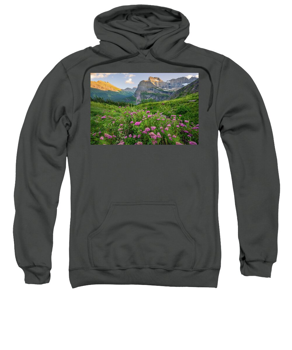 Flowers Sweatshirt featuring the photograph Mountain meadow by Robert Miller