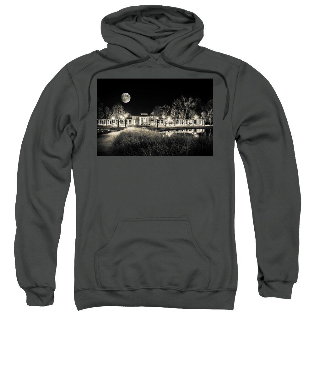 The Muny Sweatshirt featuring the photograph Muny at Night by Randall Allen