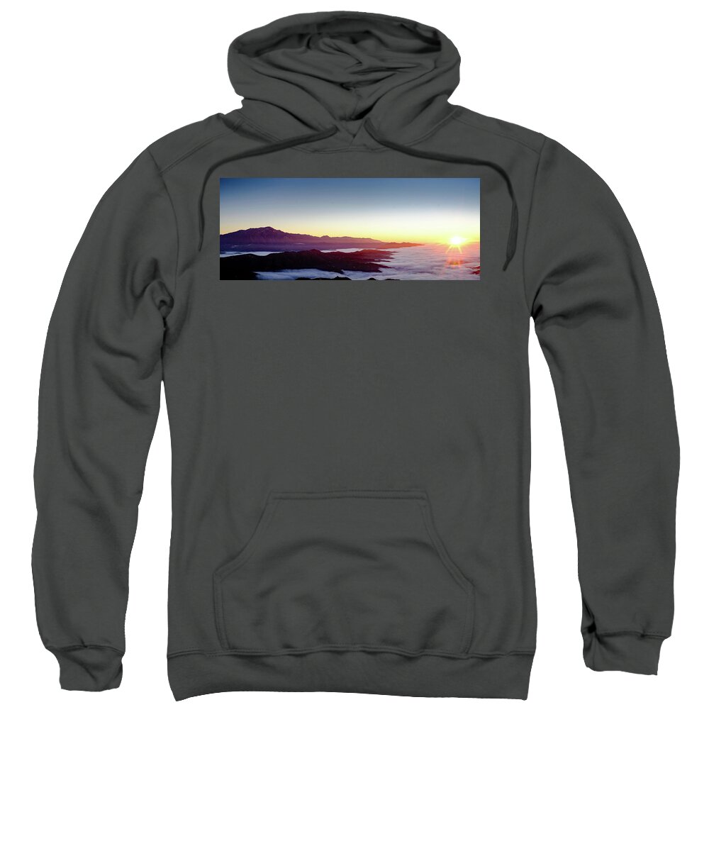 2022 Sweatshirt featuring the photograph New Year Sunrise by Gary Browne