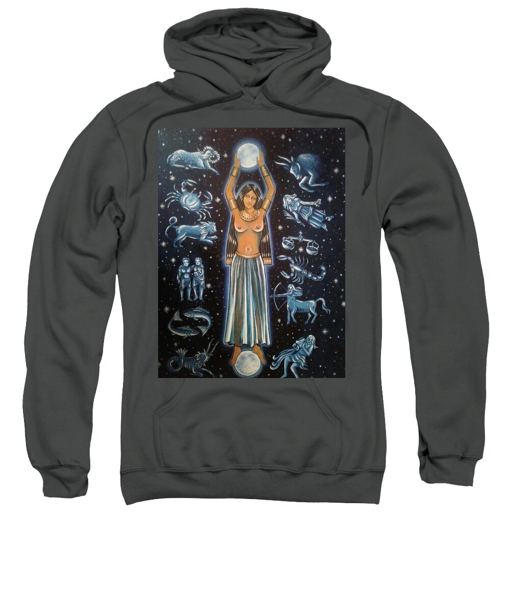  Sweatshirt featuring the painting Nut by James RODERICK