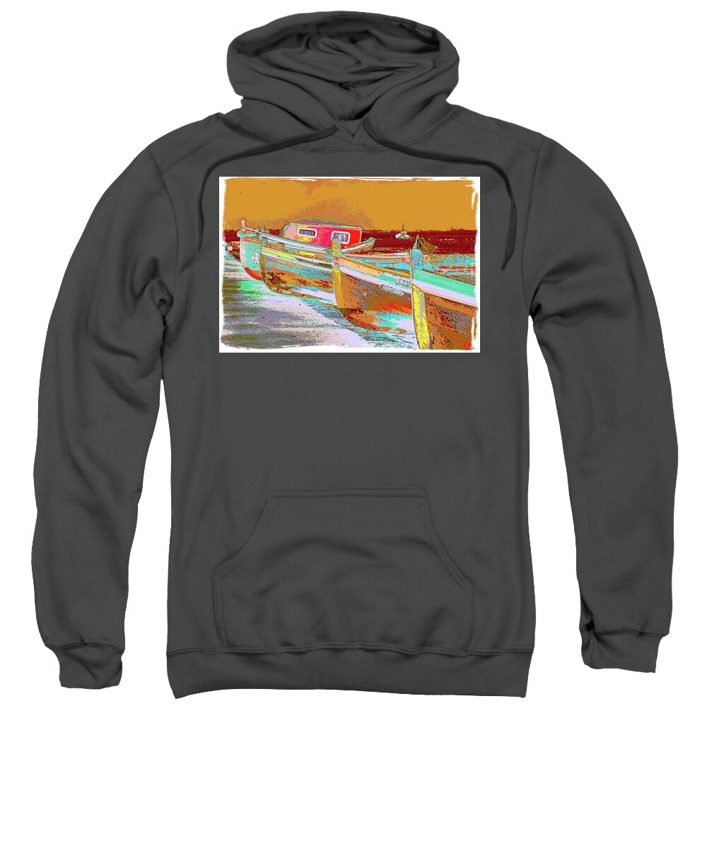 Art Sweatshirt featuring the photograph Out of the Tide by Norman Reid