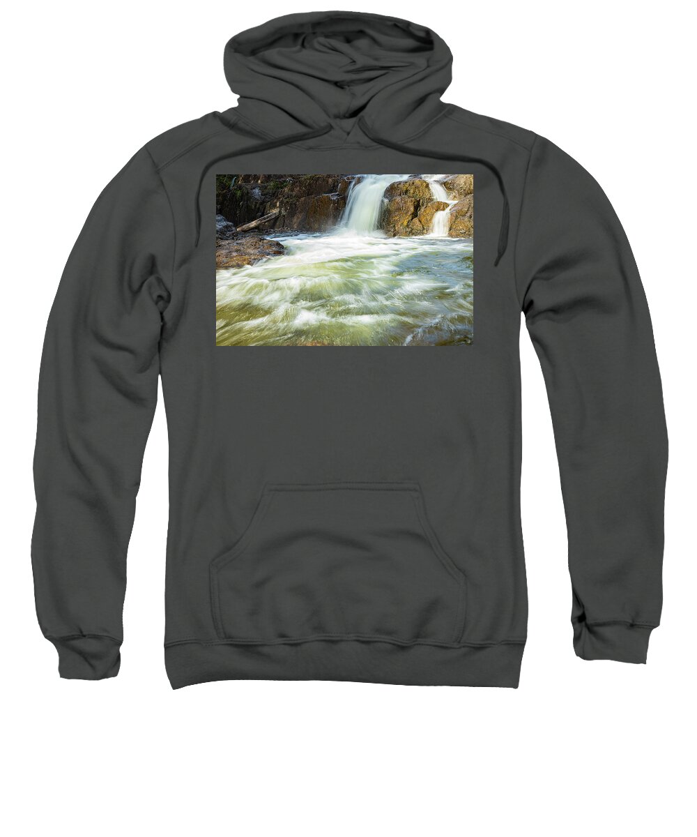 Landscapes Sweatshirt featuring the photograph Paradise Falls-2 by Claude Dalley