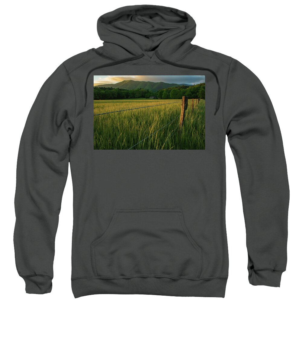 Dawn Sweatshirt featuring the photograph Peaceful Morning by Melissa Southern