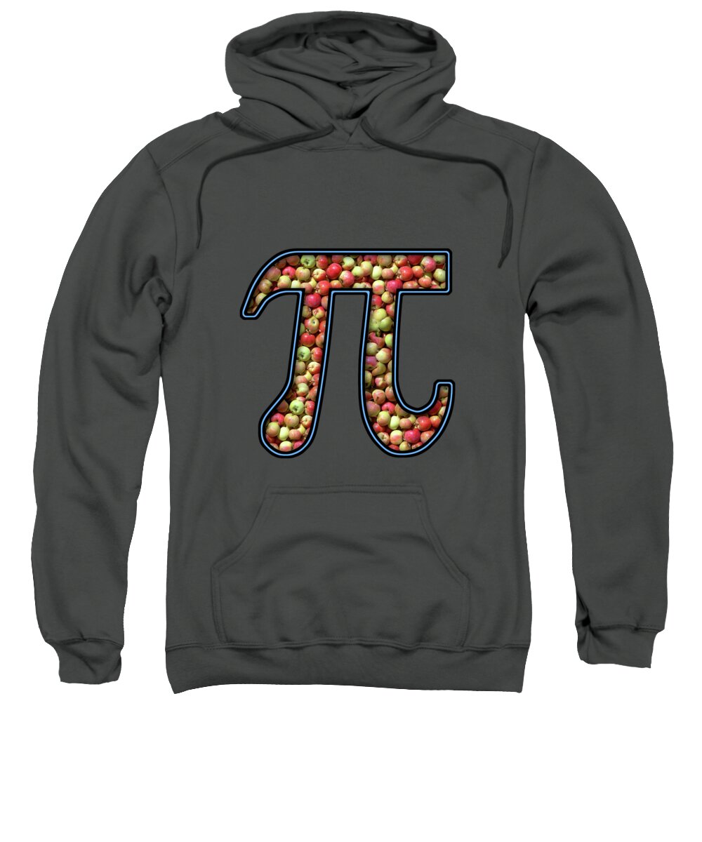 Pie Sweatshirt featuring the tapestry - textile Pi - Food - Apple Pie by Mike Savad