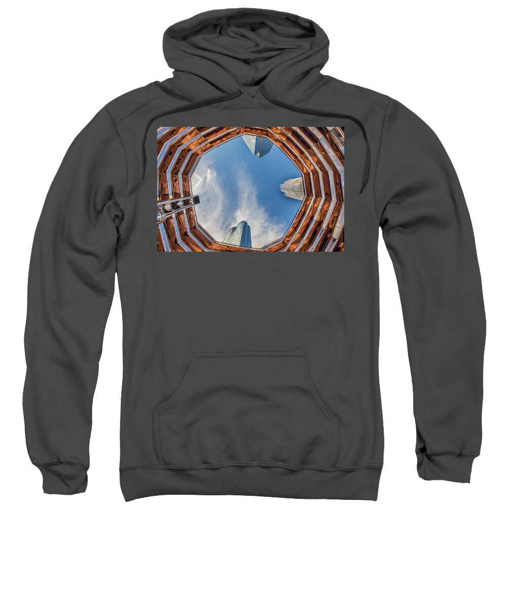 Vessel Sweatshirt featuring the photograph Reaching For The Sky by Elvira Peretsman