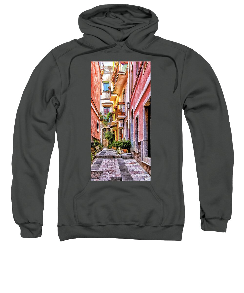 2019 Sweatshirt featuring the photograph Ready for Visitors by Monroe Payne