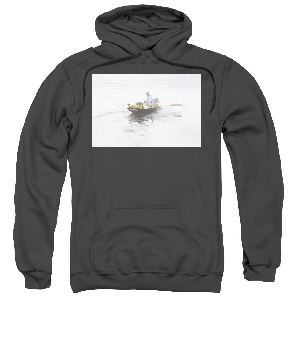 Sea Sweatshirt featuring the photograph Red Herring by Mary Lee Dereske