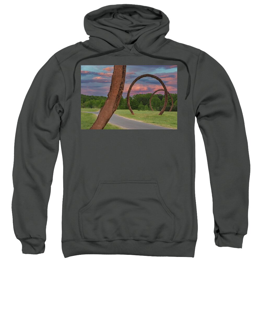 Museum Sweatshirt featuring the photograph Rings by Rick Nelson