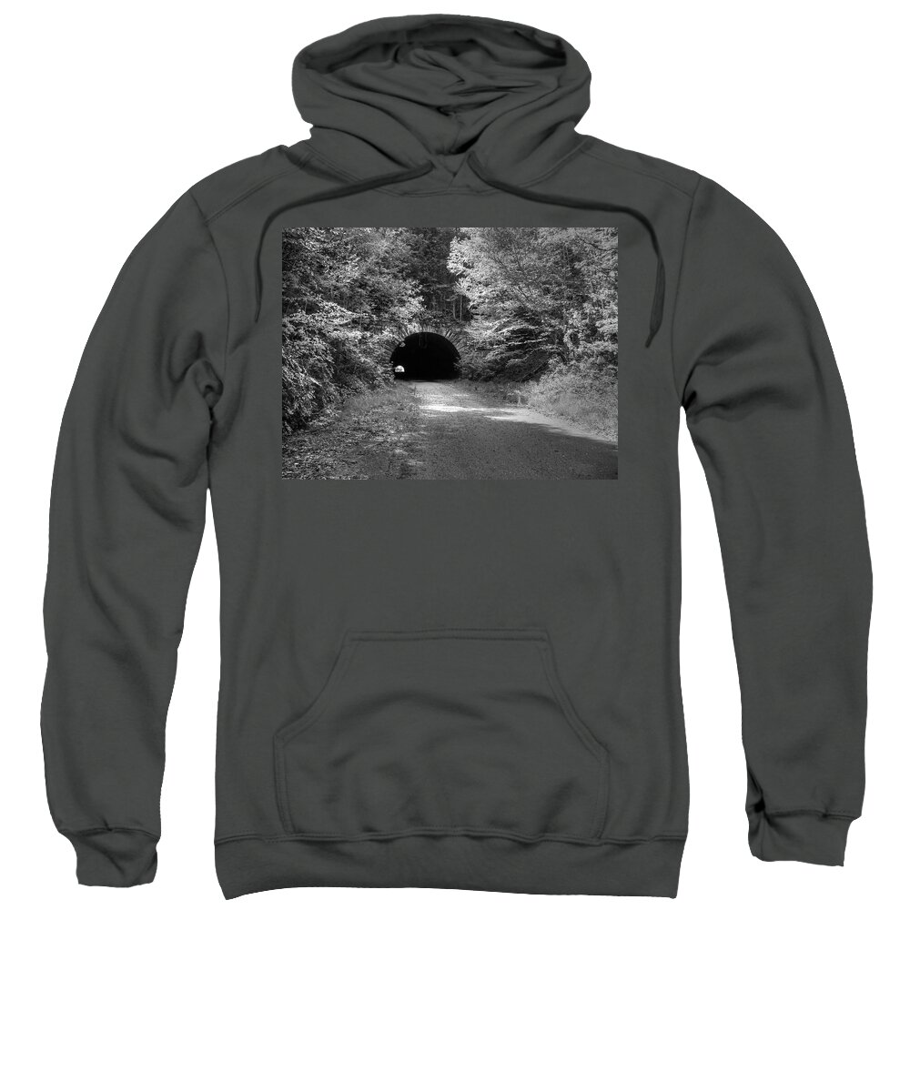 Tunnel Sweatshirt featuring the photograph Road To Nowhere by Doug McPherson