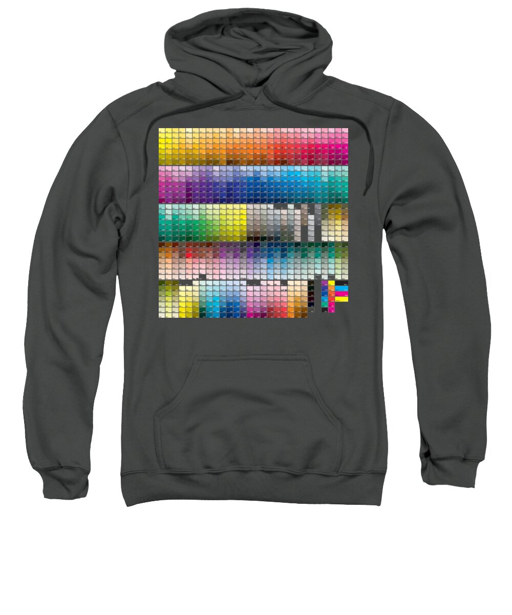 T Shirt Sweatshirt featuring the painting Rubino T-Shirt Tee Tees T Shirt Pantone Color Chart Design Art Artist by Tony Rubino