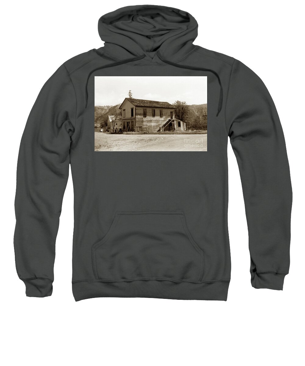 San Benito Store, Hollister, California, Circa 1948 Adult Pull-Over Hoodie  by Monterey County Historical Society - Pixels