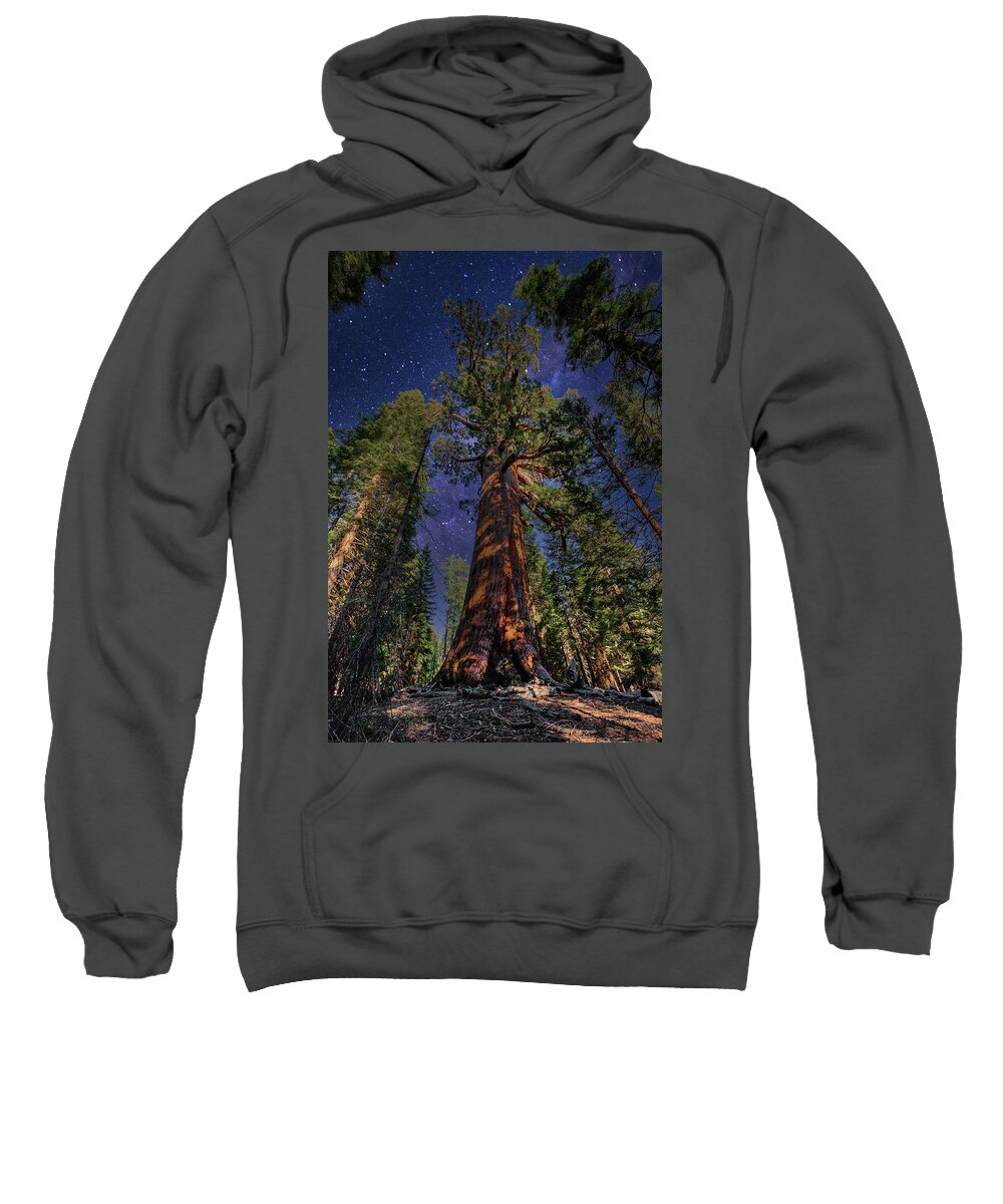 California Sweatshirt featuring the photograph Serenity by Moonlight by Dan Carmichael