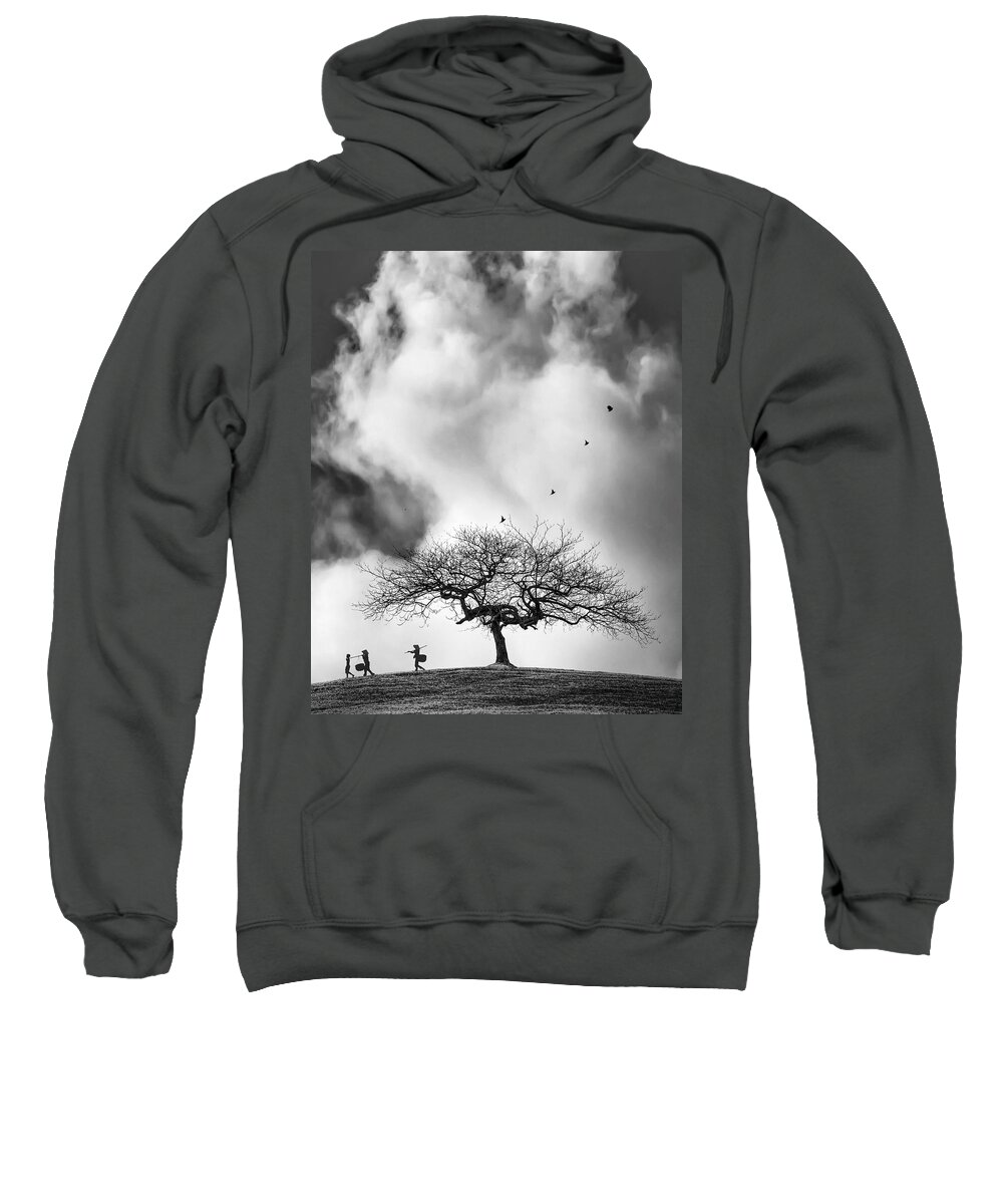 Fine Art Sweatshirt featuring the photograph Sheltering Sky II by Sofie Conte