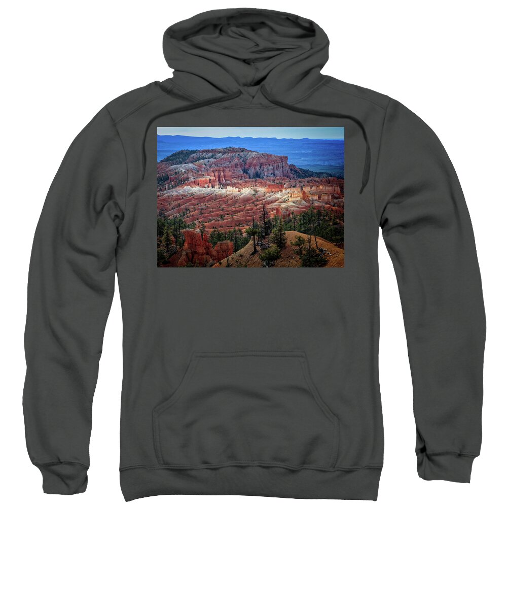 Bryce Sweatshirt featuring the photograph Slice of Light by Jack and Darnell Est