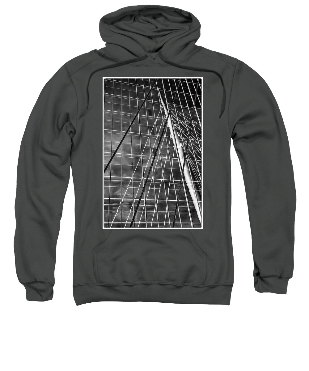 Fine Art Sweatshirt featuring the photograph Spires and Windows by Tony Locke