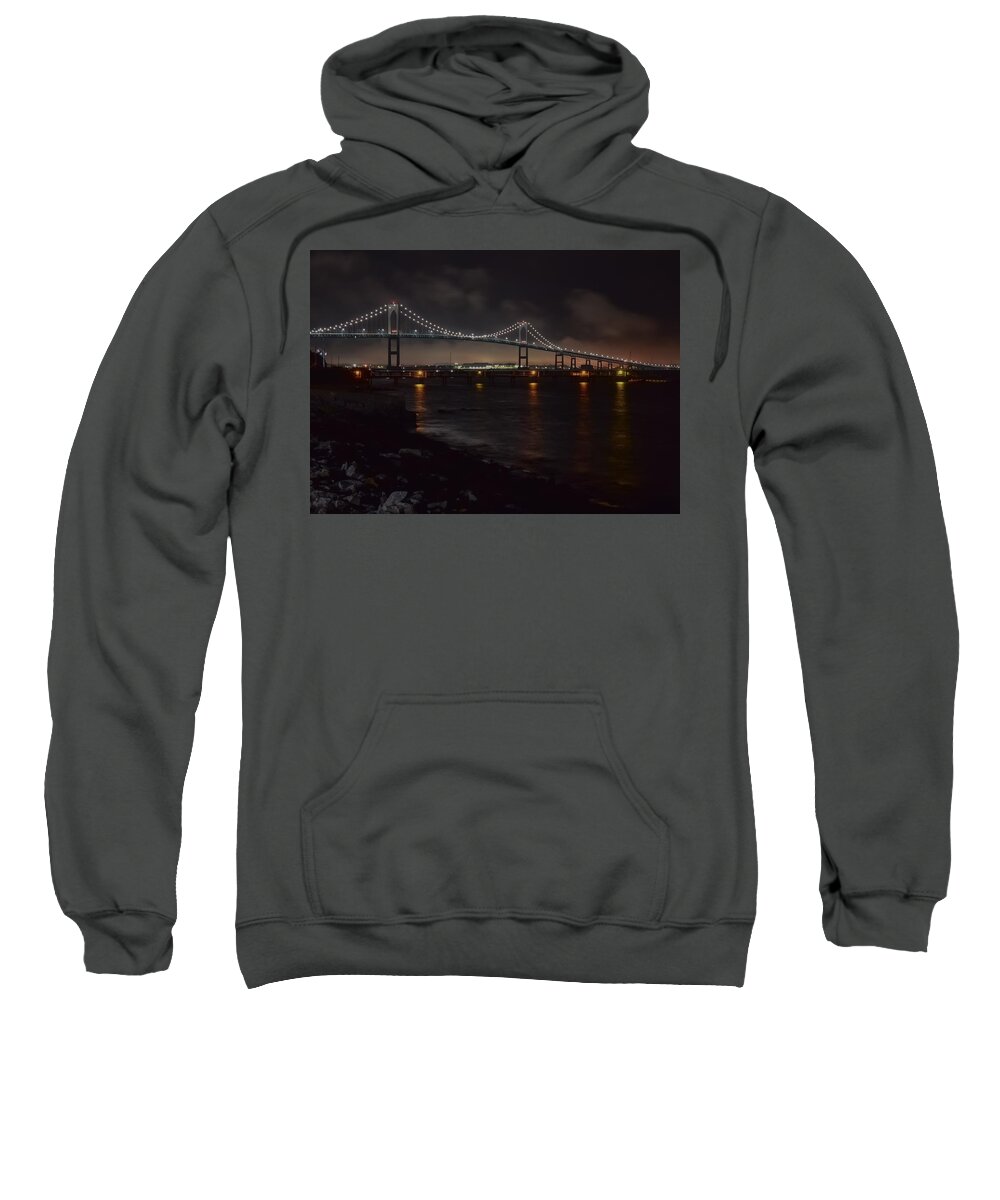 Spotlight On Newport Sweatshirt featuring the photograph Spotlight on Newport by Christina McGoran