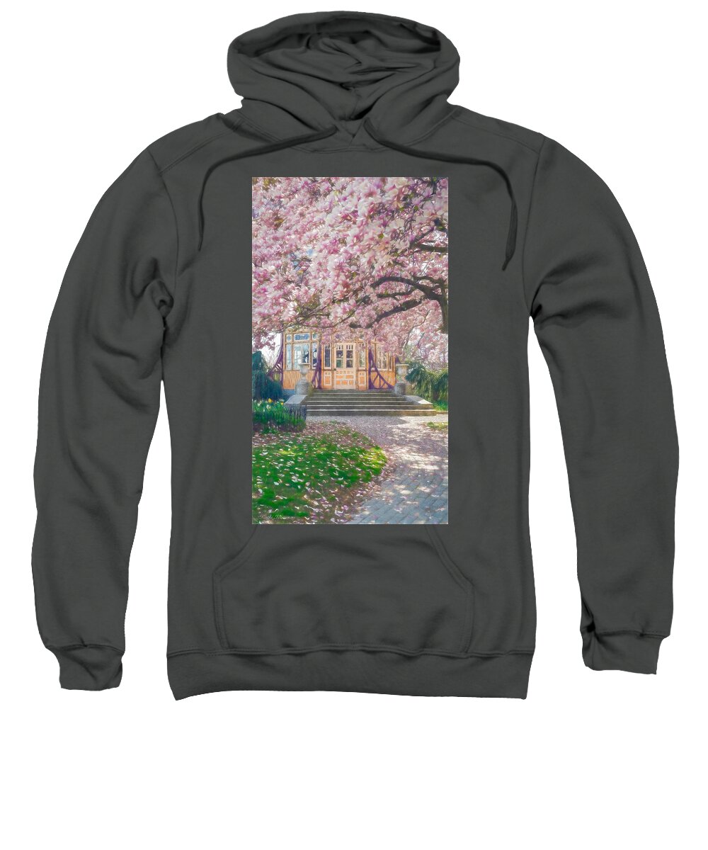 Baltimore Sweatshirt featuring the photograph Spring at Patterson Park by Kathi Isserman