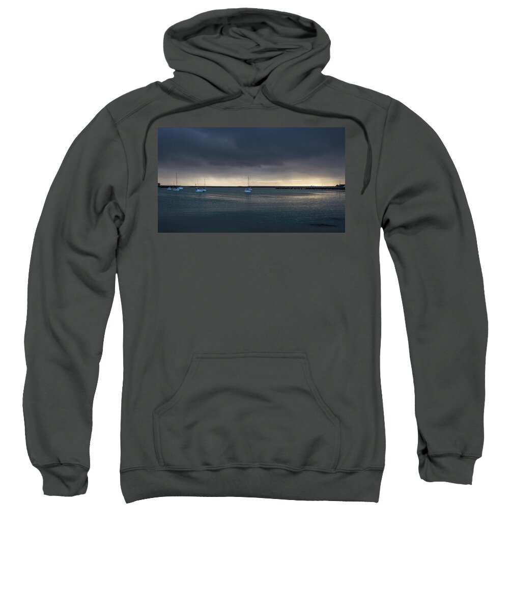 Storm Sweatshirt featuring the photograph Storm brewing by Johannes Brienesse