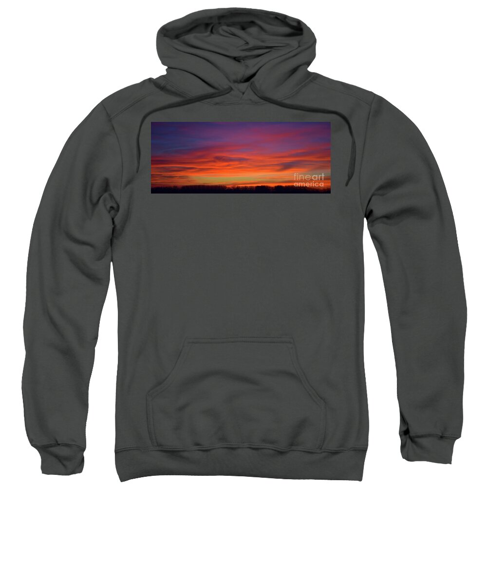Story Of Clouds Sweatshirt featuring the photograph Story of Clouds by Leonida Arte